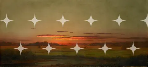 Marsh Sunset, Luminist Study