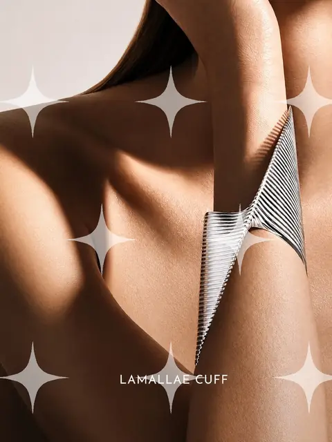 Fluted Silver Cuff, Editorial