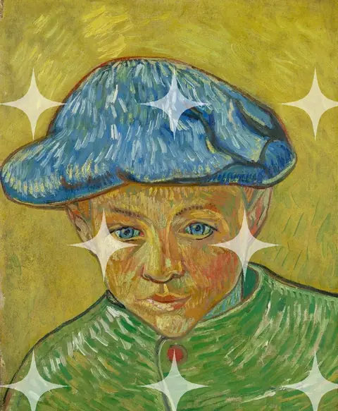 Boy in a Blue Cap