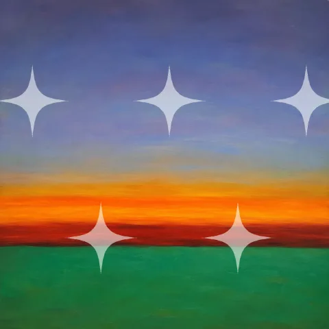 Horizon Bands, Blue to Green