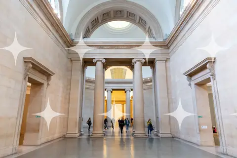Columned Museum Hall
