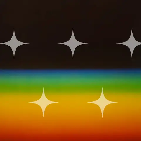 Spectrum Band on Dark Ground