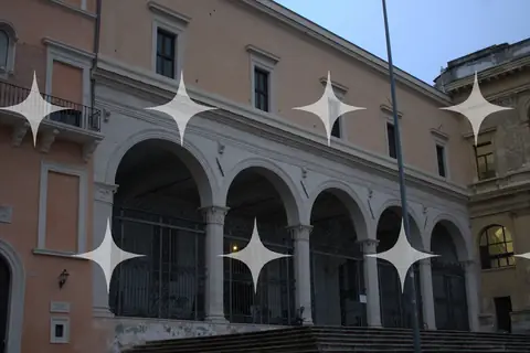 Arcaded Palace Facade, Rome