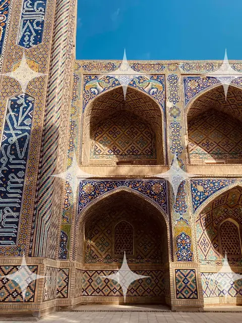 Tiled Iwan with Muqarnas Vaulting