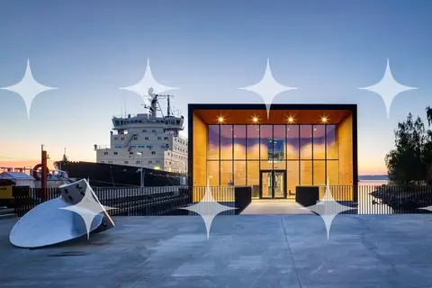 Arctia Shipping Headquarters at Dusk
