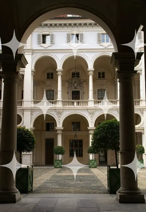 Arcaded Courtyard, Two Storeys