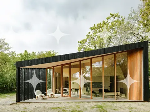 Charred Timber Pavilion
