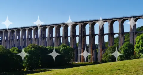 Two-Tier Aqueduct in Parkland