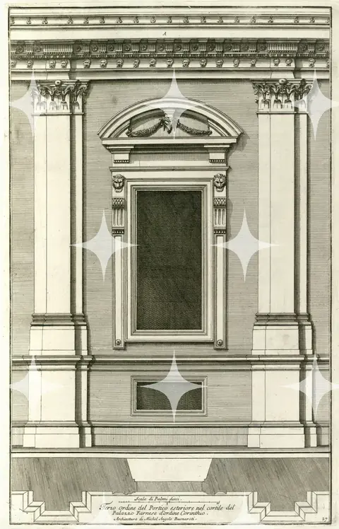 Palazzo Window Bay Elevation