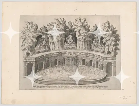 Baroque Festival Amphitheatre, Engraving