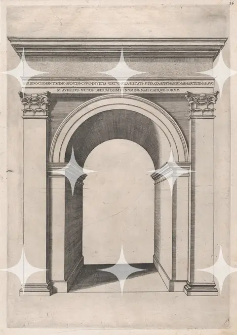 Triumphal Arch Elevation Study