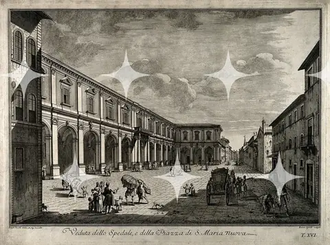 Arcaded Hospital and Piazza