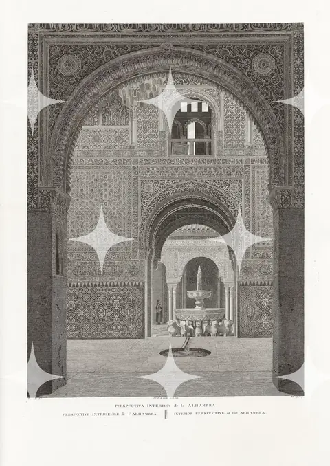 Moorish Arch, Alhambra Study