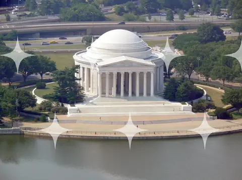 Domed Memorial by the Water