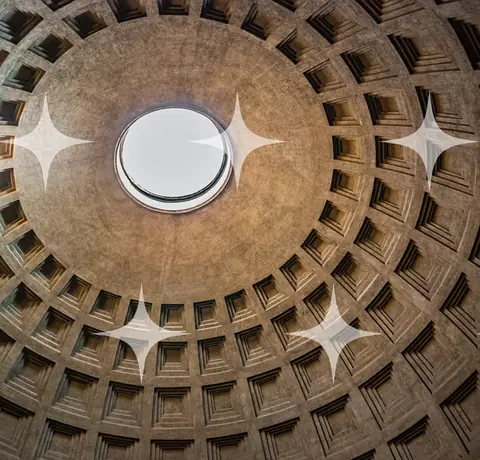 Coffered Dome and Oculus
