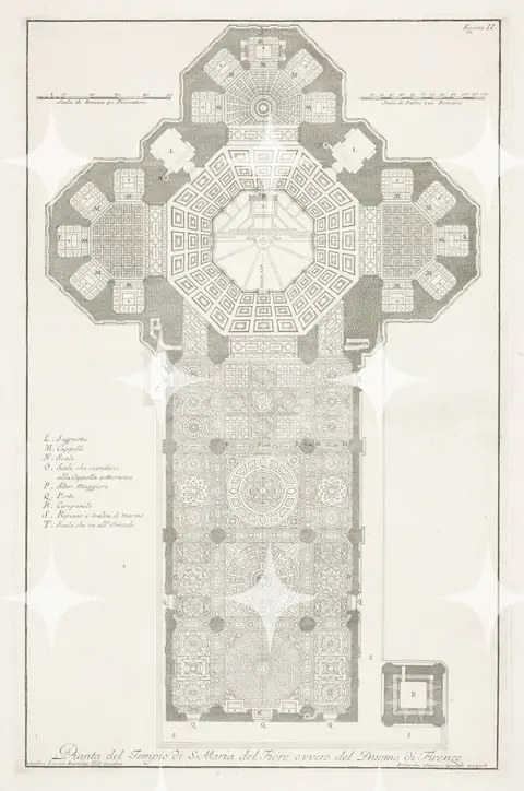 Church Plan with Octagonal Choir