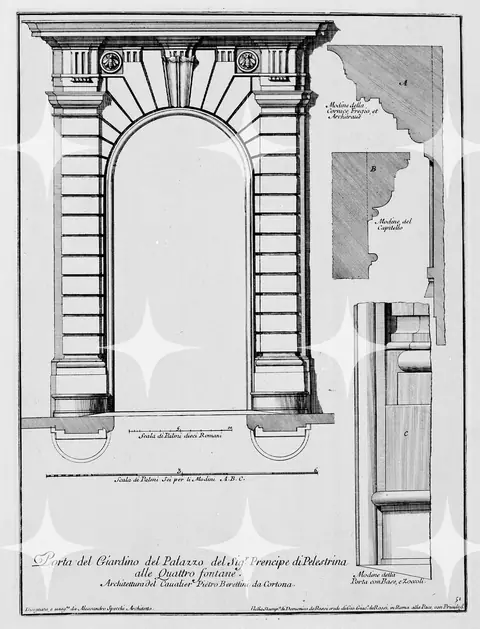 Garden Portal Drawing