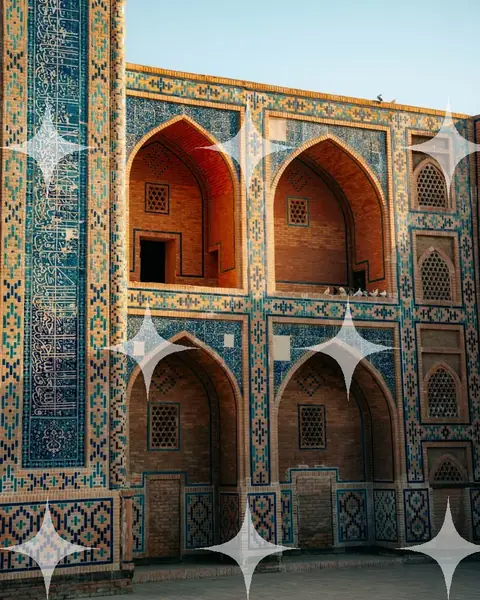 Madrasa Iwans in Tilework