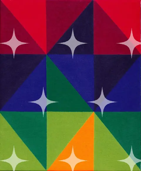 Triangle Grid Color Study