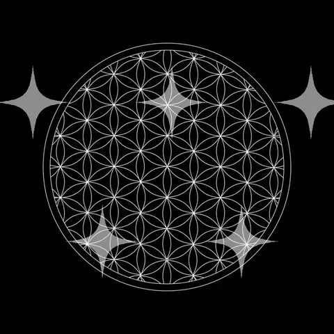 Flower of Life Geometric Print