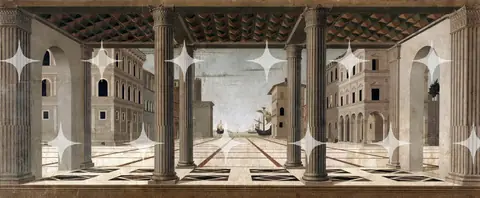 Renaissance 'Ideal City' Architectural Perspective Print