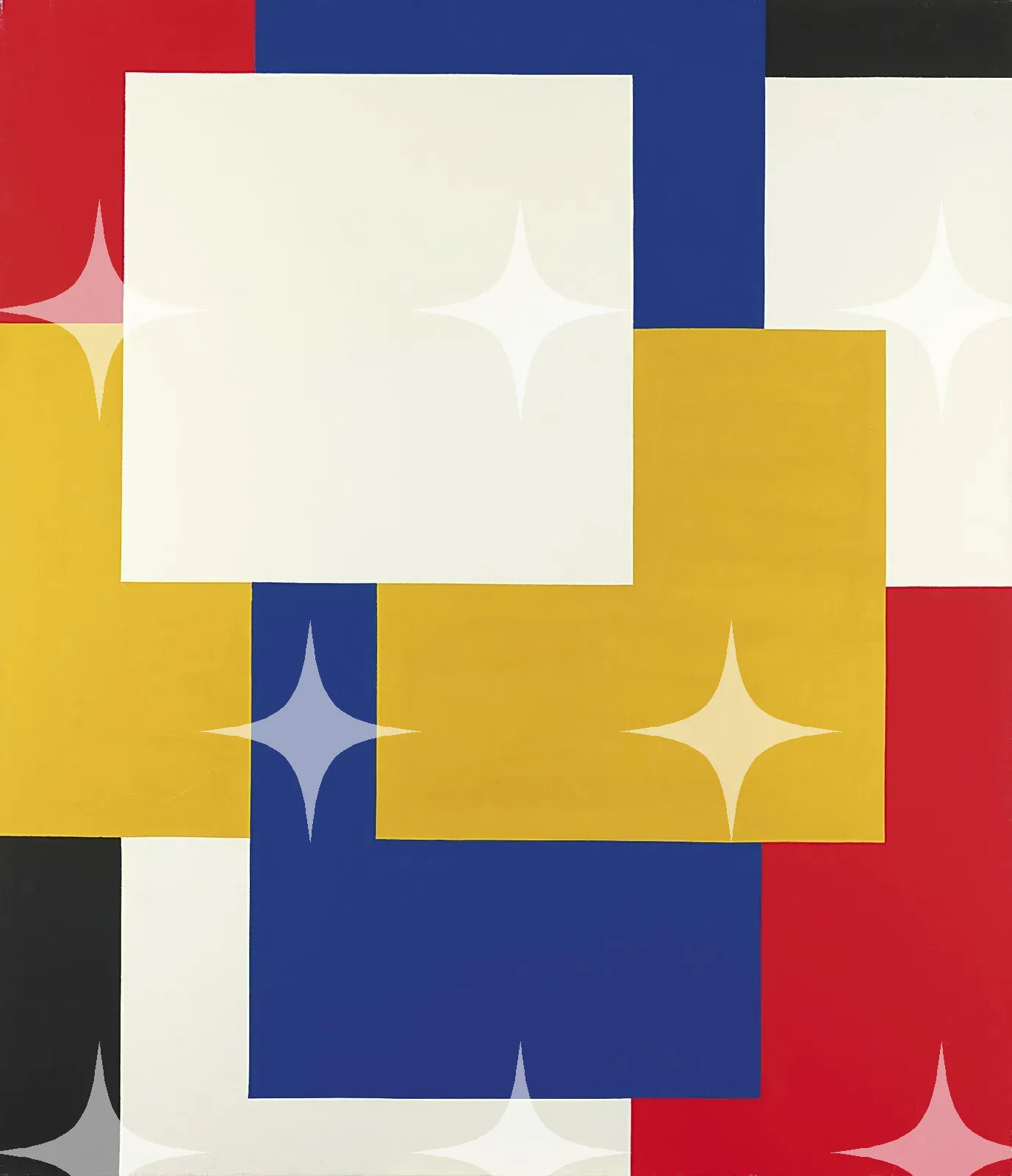 De Stijl Primary Colour Composition — photo 1
