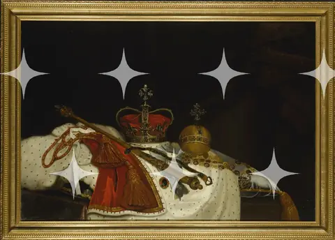 Crown and Regalia Still Life