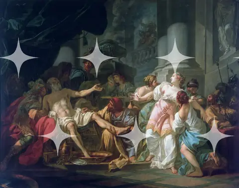 Jacques-Louis David "The Death of Seneca" Print