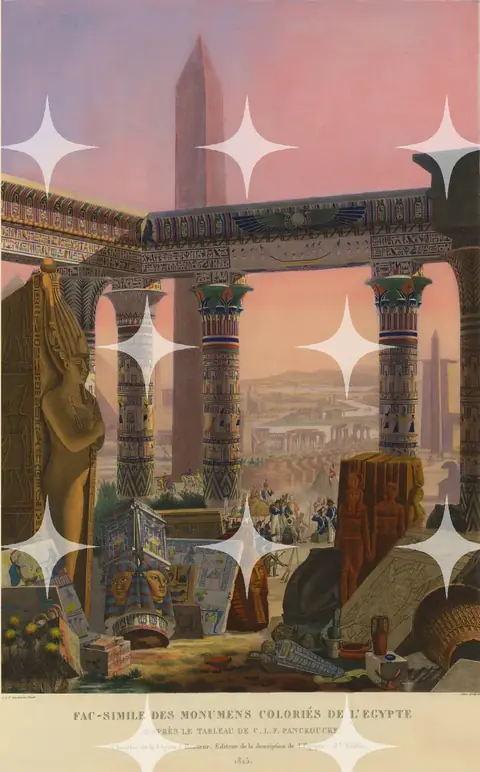 "Description de l'Égypte" Frontispiece Print