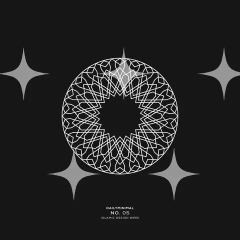 Concentric Geometric Line Study