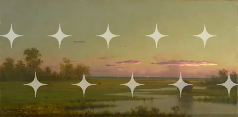 Heade 'Salt Marsh at Southport, Connecticut'