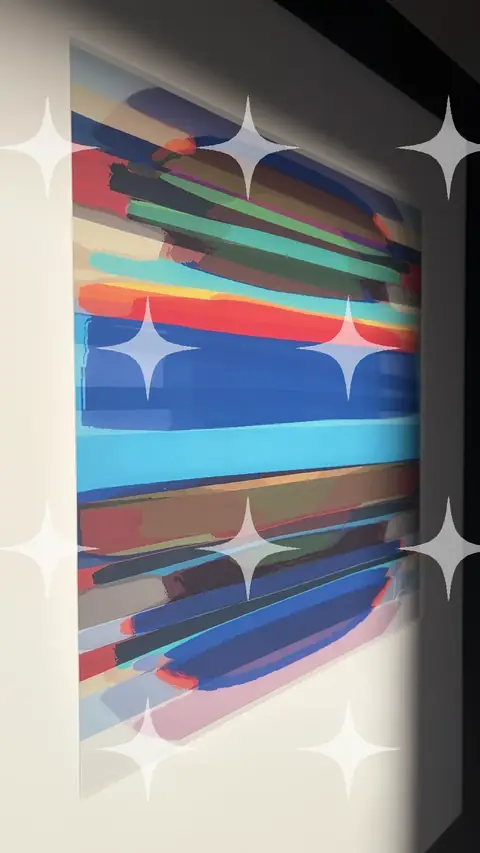 Colour Bar Canvas, Side View
