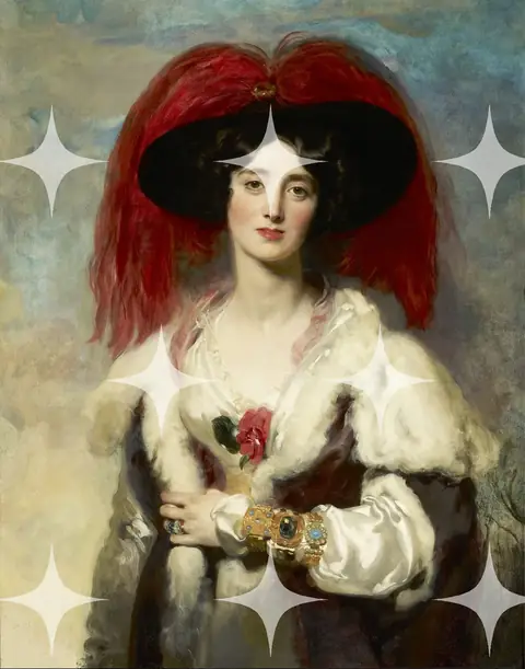 Sir Thomas Lawrence "Julia, Lady Peel" Print