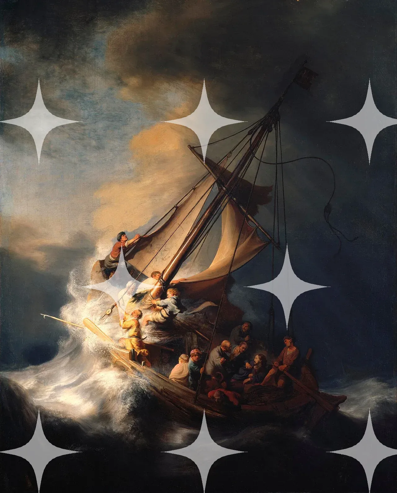 Rembrandt "Christ in the Storm on the Sea of Galilee" Print — photo 1