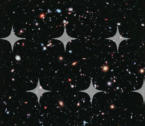 Deep Field, Distant Galaxies