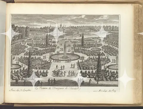 Garden Fête, Bound Engraving