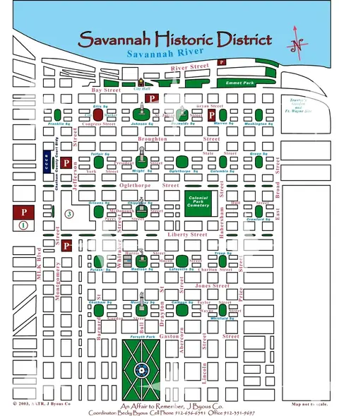 Savannah Historic District Plan