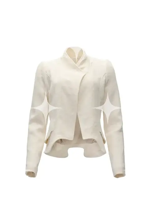 Cream Linen Jacket