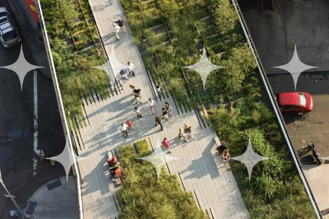 Elevated Park Walkway