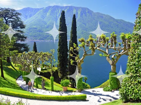 Pollarded Trees Above the Lake
