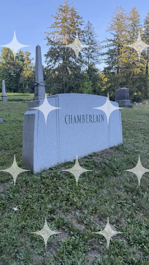 Chamberlain Headstone and Obelisk