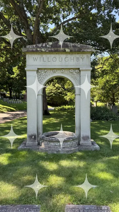 Willoughby Memorial Arch, Frontal View