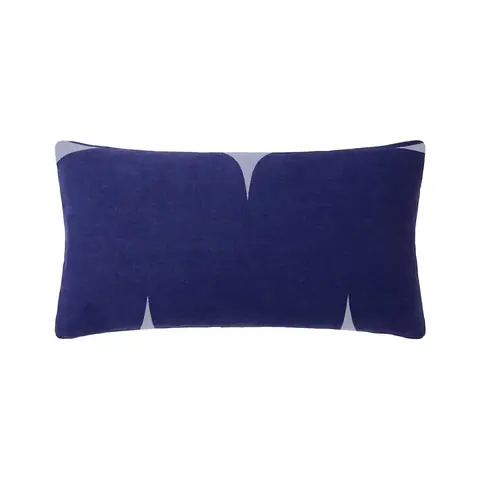 Ultramarine Knit Lumbar Cushion