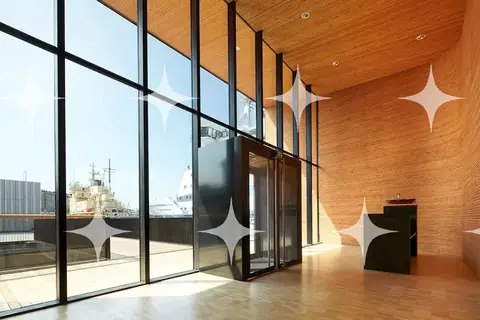 Double-Height Timber Room
