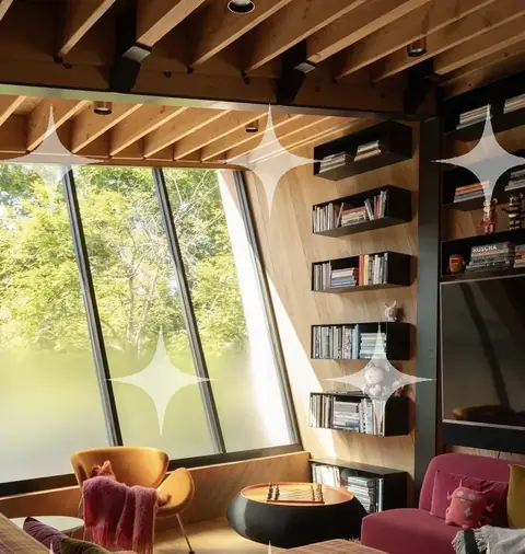 Reading Corner with Raking Window
