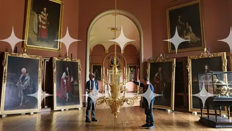 Portrait Gallery Being Rehung