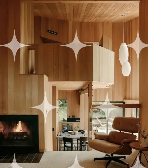 Timber Room with Open Fire
