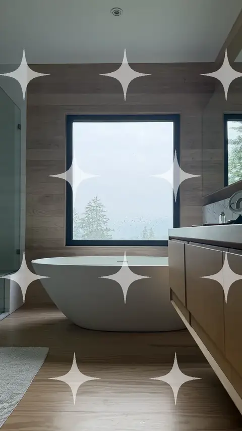 Bathroom with Freestanding Tub