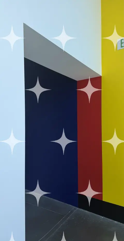 Colour-Blocked Corridor