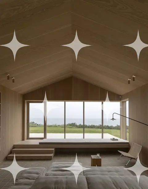 Bedroom Under a Pitched Ceiling